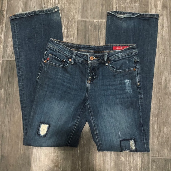 7 For All Mankind Boot Cut Jeans - Picture 1 of 7